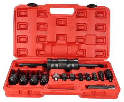 Obrázok produktu pre Sada na demontáž vstrekovačov s rázovým klzným kladivom MECHANIC PULLER SET 1, 14 ks