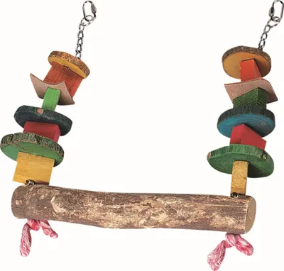 Produktbild von Papageienspielzeug PerlenSchwingrüssel Vogel