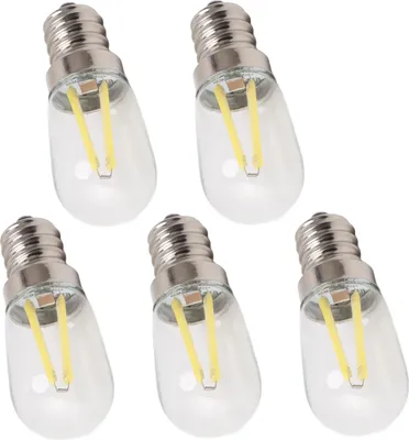 5Pcs Kühlschrank Lampe Glühbirne Geringe Wärme Geringer Stromverbrauch E12 LED Kühlschrank Glühbirne 120V