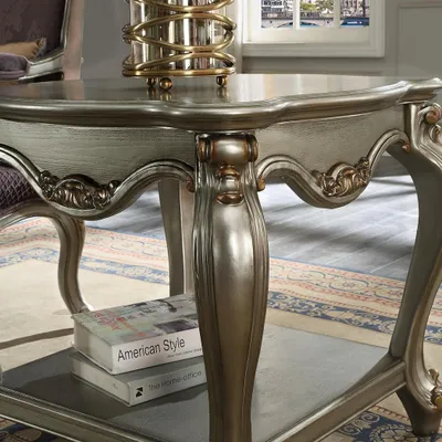 Produktbild von Disgner Tische Klassischer Couchtisch Beistelltisch Sofa Wohnzimmer Tisch Holz