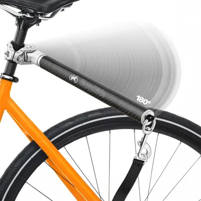 Image de Laisse de vélo pour chien amortissante avec rotation à 180°