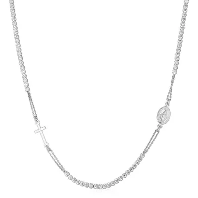 Produktbild von Halsketten Rosenkranz GioiaPura Silber Kollektion - frau