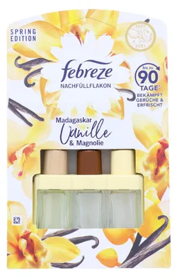 Produktbild von Febreze Madagaskar Vanille & Magnolie Duftstecker Nachfüller 20ml