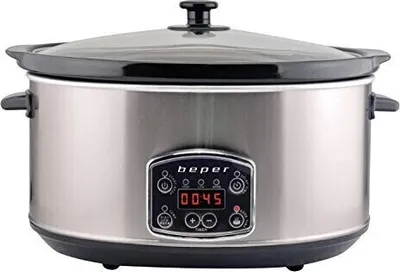 A Beper slow cooker is shown on a white background.
