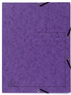 Immagine prodotto di EXACOMPTA Eckspannermappe (Verkaufseinheit: 25) Colorspan lila 664471 3130630554080