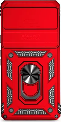 Produktbild von König Design Hülle kompatibel mit Kunststoff Soft Handyhülle - Handy Case Rot