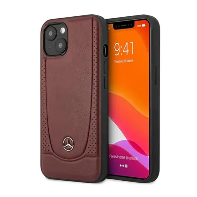 Produktbild von Mercedes Mehcp14Sarmre Iphone 14 6,1 Czerwony/Rot Hardcase Leder Urban Bengale
