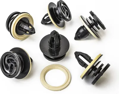 Immagine prodotto di 10x clip di fissaggio del rivestimento con guarnizione per Audi A4 VW Seat Skoda | 8E0868243