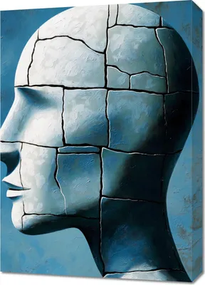 Produktbild von Bild 50x70cm Festplattendefragmentierung