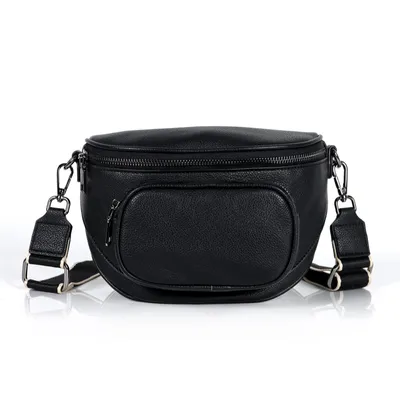 Produktbild von Bauchtasche Damen,Umhängetasche Damen Klein Crossbody Bag Bauchtasche als Schultertasche tragbar mit Verstellbare Schultergurte