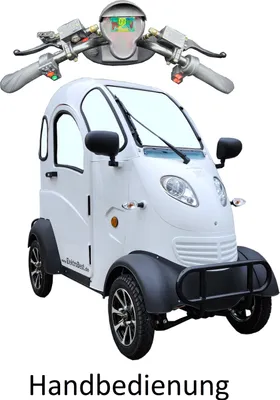 Produktbild von 4 Rad KabinenRoller Vogel 4 Handbedienung bis 25km/h