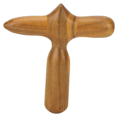 Immagine prodotto di Stick per massaggio plantare, portatile, in legno, dispositivo ergonomico per la terapia di agopuntura e riflessologia plantare per uomini e donne