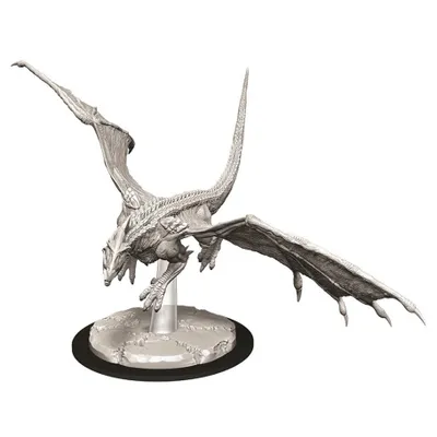 Produktbild von D&D Nolzur's Marvelous Miniatures - Young White Dragon