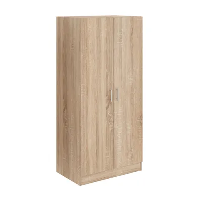 Produktbild von haaus Remi Kleiderschrank, 2 Türen, Sonoma-Eiche, 80 x 51 x 170 cm