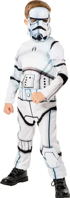 Produktbild von Star Wars - "Green Collection" Kostüm ‘” ’Storm Trooper“ - Kinder BN5988 (104) (Weiß/Schwarz)
