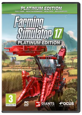 Immagine prodotto di Focus Entertainment Farming Simulator 17 - Platinum Edition, E (senza restrizioni)