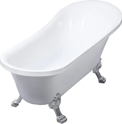 Immagine prodotto di Vasca da bagno Lykke Nordic Deluxe con piedini 1700x750x730mm, bianco