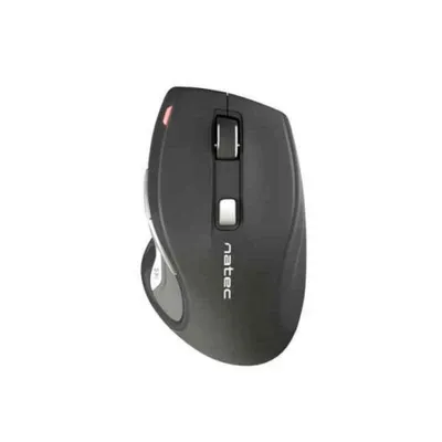 Zdjęcie produktu dla NATEC Jaguar, Po prawej stronie, RF Wireless, 2400 DPI, Czarny