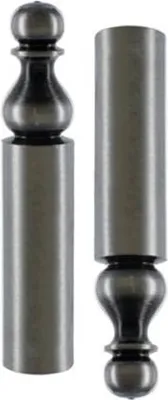 Image de Paire cache fiche rustique n°16 pr fiche d.13 ht.80mm fer cemente cf-16-a-1380-32