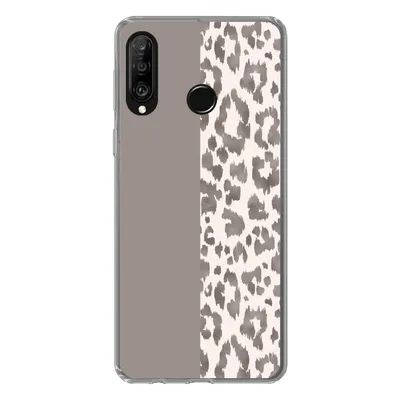 Produktbild von MuchoWow® Handyhülle Schutzhülle Hülle für Huawei P30 Lite Mantel - Tiere - Design Silikon Softcase Handy Hülle - Handyhülle