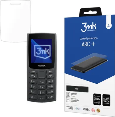 Produktbild von 3mk Display Schutzfolie ARC+ für Nokia 105 (2023) 0,17mm  Self-Heal
