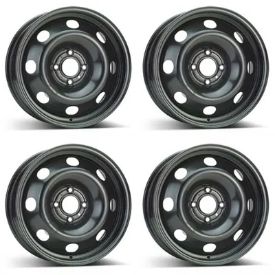 Produktbild von 4 Alcar Stahlfelgen 6.0Jx16 Zoll ET27 4x108 für Peugeot 207 4er Satz