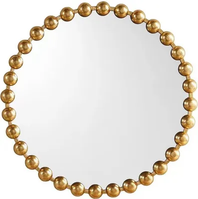 Image de Milton & Oldbrook Miroir mural Ø 47 cm Elena Gold