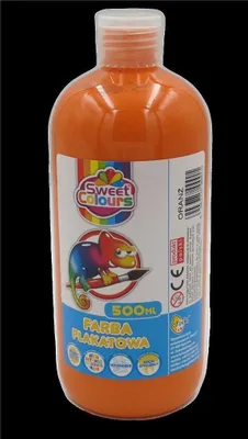 Obrázok produktu pre Oranžová plakatová farba, 500 ml