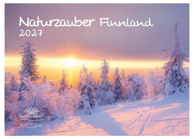 Produktbild von Naturzauber Finnland DIN A3 Kalender für 2027 Natur Reise Land Urlaub