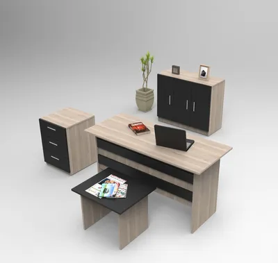 Obrázek produktu pro Skye Decor, VO12- VO12 LCS, barva dub, černá, obývací pokoj, 73,8x140x60 cm, 100% melaminovaná dřevotříska