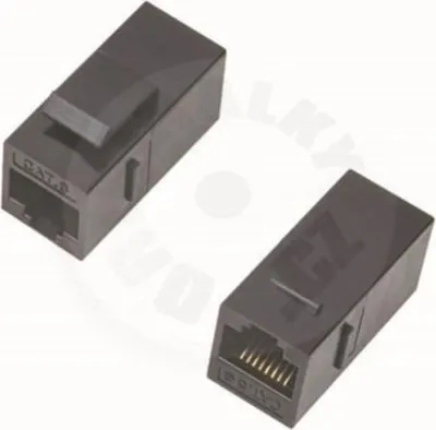 Image de DATACOM Connecteur de panneau UTP CAT6 2xRJ45 (8p8c) droit