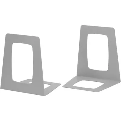 Produktbild von Buchstützen 138x178x156mm Polystyrol grau