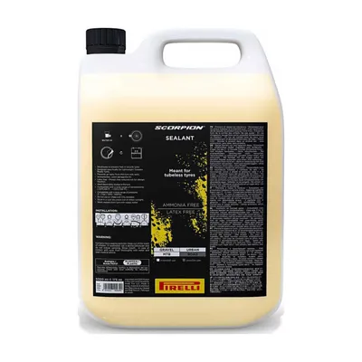 Obrázok produktu pre PIRELLI bezdušový tmel - SCORPION SEALANT 5000 ml - žltý