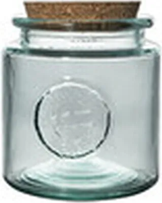 Produktbild von Vorratsglas mir Korkdeckel 3er-Set Authentic 800 ml Recycling-Glas