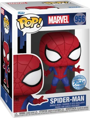 Produktbild von Animated Spiderman POP! Animation Vinyl Figur Spiderman 9 cm