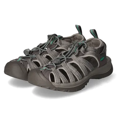 Produktbild von Keen 1022814 Whisper - Damen Schuhe Sandaletten - GREY-PEACOCK-GREEN, Größe:38 EU