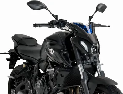 Image de PUIG naked sport screen blue ABE approved for Yamaha
