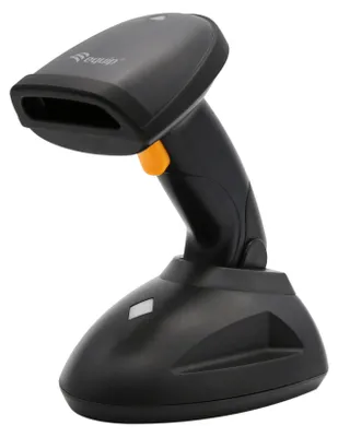 Produktbild von Equip Drahtloser 2D-Barcodescanner, Weite Entfernung, mit Ständer