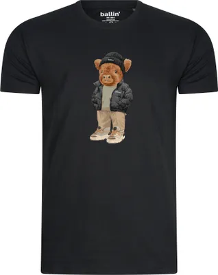 Produktbild von Ballin Est. 2013 Cool Cow Tee Schwarz - Große XXL