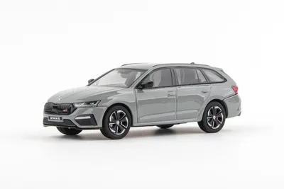 Produktbild von Skoda Octavia IV Combi RS (2020) - Grau Stahl Uni ABREX 1:43