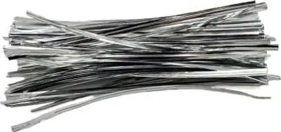 Produktbild von Draht Twist 150 mm Silber - 1000 Stück