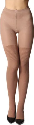 Produktbild von Bellivalini Damen Strumpfhose aus Baumwolle BLV-1116 (Beige, S) .