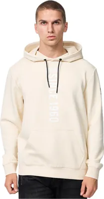 Produktbild von Herren Kapuzensweatshirt normale Passform GALMOY Sand/Off-White/Black XL Lonsdale