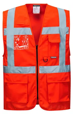 Immagine prodotto di Portwest S476 BERLIN EXEKUTIV WESTE Rosso Gr. XL
