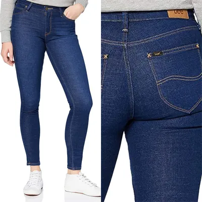 Produktbild von LEE, Damen Jeanshose, Skinny fit, JODEE, W27 L33, Blau, Jeans, baggyjeans, buggy
