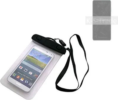 Produktbild von K-S-Trade Schutz Hülle Handy Hülle Kompatibel mit ZTE Blade V40 Vita Beach Bag wasserdicht 16cm x 10cm Schutzhülle Staub Sand Flachwasser Beachbag