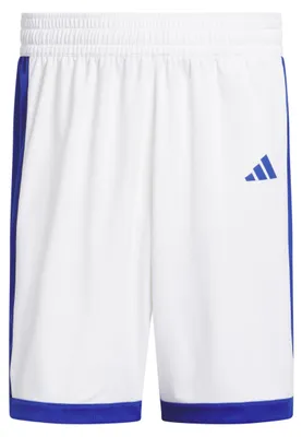 Produktbild von adidas Herren Mens Pulse Speed Bball Short Shorts, White/Team royal Blue, S