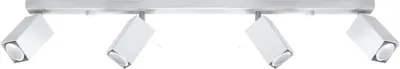 Image de PLAFON VENZO 4 GU10 Blanc Plafonnier Lumilo