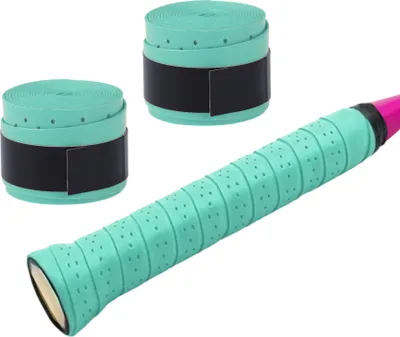 Produktbild von 2 Stück Tennisschläger-Griffband, Trockenes Tennisschläger-Übergriffband, Rutschfestes Saugfähiges Griffband, Atmungsaktives Schläger-Übergriffband, Hellgrün