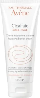 A close-up shot of a tube of Avène Cicalfate Hand Cream.